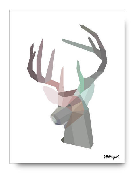 Brother Deer Poster - 30x40