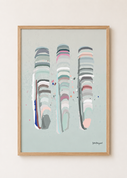 Razor Clams Poster - 50x70
