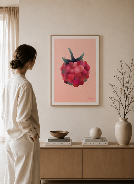 Botanic Berry Poster - 50x70