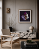 Fanø Scarf Art Print - Limited Edition - 50x50