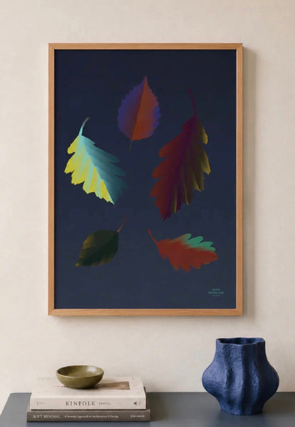 Botanic Leaves Poster - 50x70