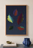 Botanic Leaves Poster - 50x70