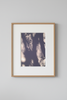 Botanic Blur Poster Purple - 30x40