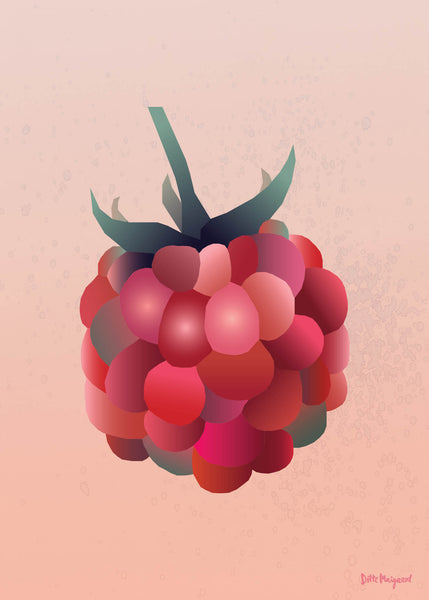 Botanic Berry Poster - 50x70