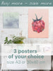 3 Posters Of Your Choice - 30x40
