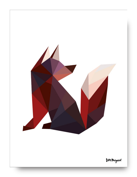 Mr Fox Poster - 30x40